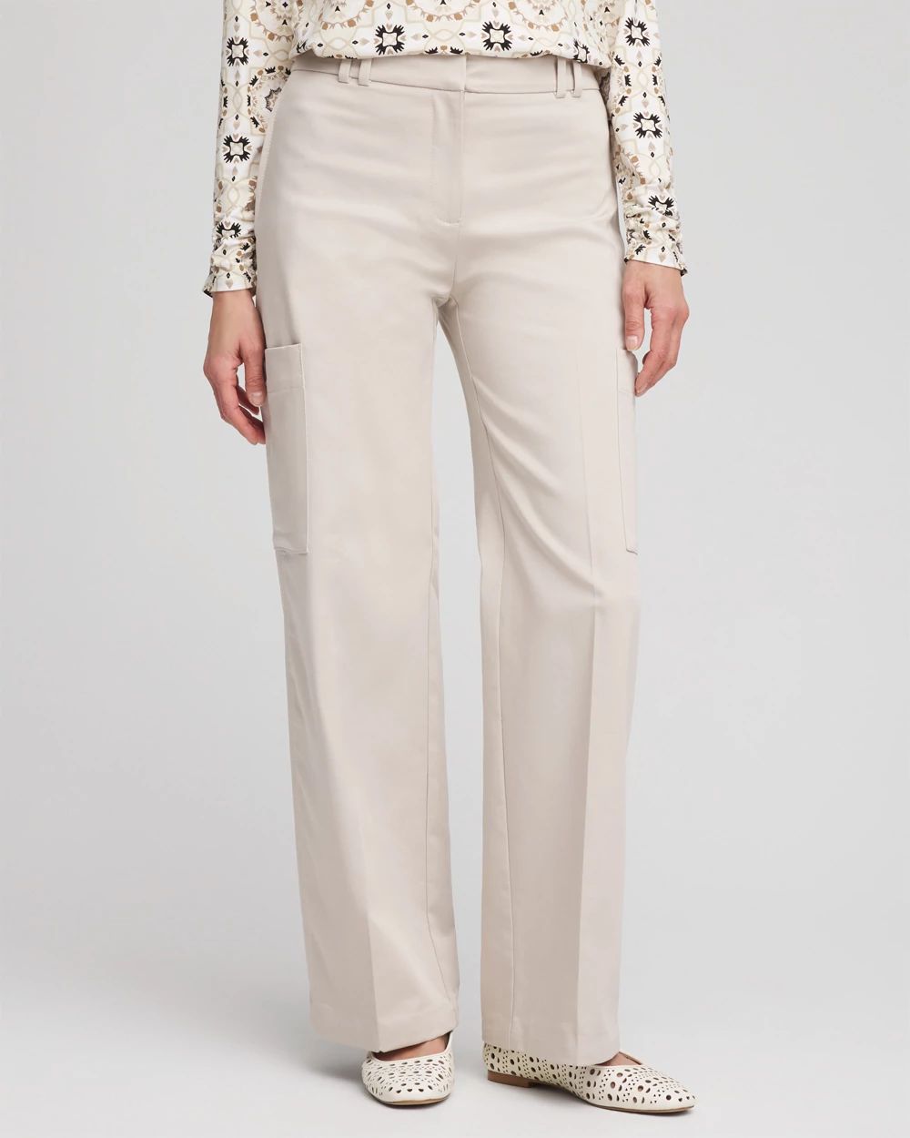 【新品未使用】ohotoro Chic Stripe Pants beige A86970001-detail1-pdp?$qv_desktop$